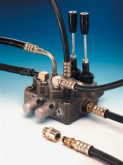Oil Resistant Hydraulic Hose Assembly